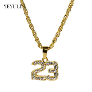 New Full Rhinestone Uzi Gun Cross Pendant Necklaces Long Cuban Link Chain Fashion Necklace For Unisex Hip Hop Jewelry