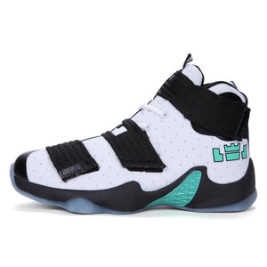 Breathable Lebron Basketball Men Shoes Couple High-top Jordan Basketball Boots Men Air Cushion Sneakers Man Outdoor Shoes Male