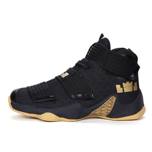 Breathable Lebron Basketball Men Shoes Couple High-top Jordan Basketball Boots Men Air Cushion Sneakers Man Outdoor Shoes Male