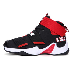 Breathable Lebron Basketball Men Shoes Couple High-top Jordan Basketball Boots Men Air Cushion Sneakers Man Outdoor Shoes Male