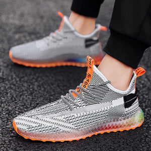 Men Shoes 2019 Adult Breathable Mesh Sneakers Men Casual Shoes Fashion Men Shoes Lace Up Men Sneakers Zapatillas Deportiva