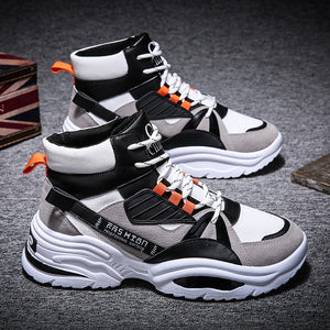 BIGFIRSE Sneakers for Men Lace-up Breathable Rubber Man Shoes Outdoor Leisure Shoes 2019  Zapatos Hombre Sneakers for Men Light